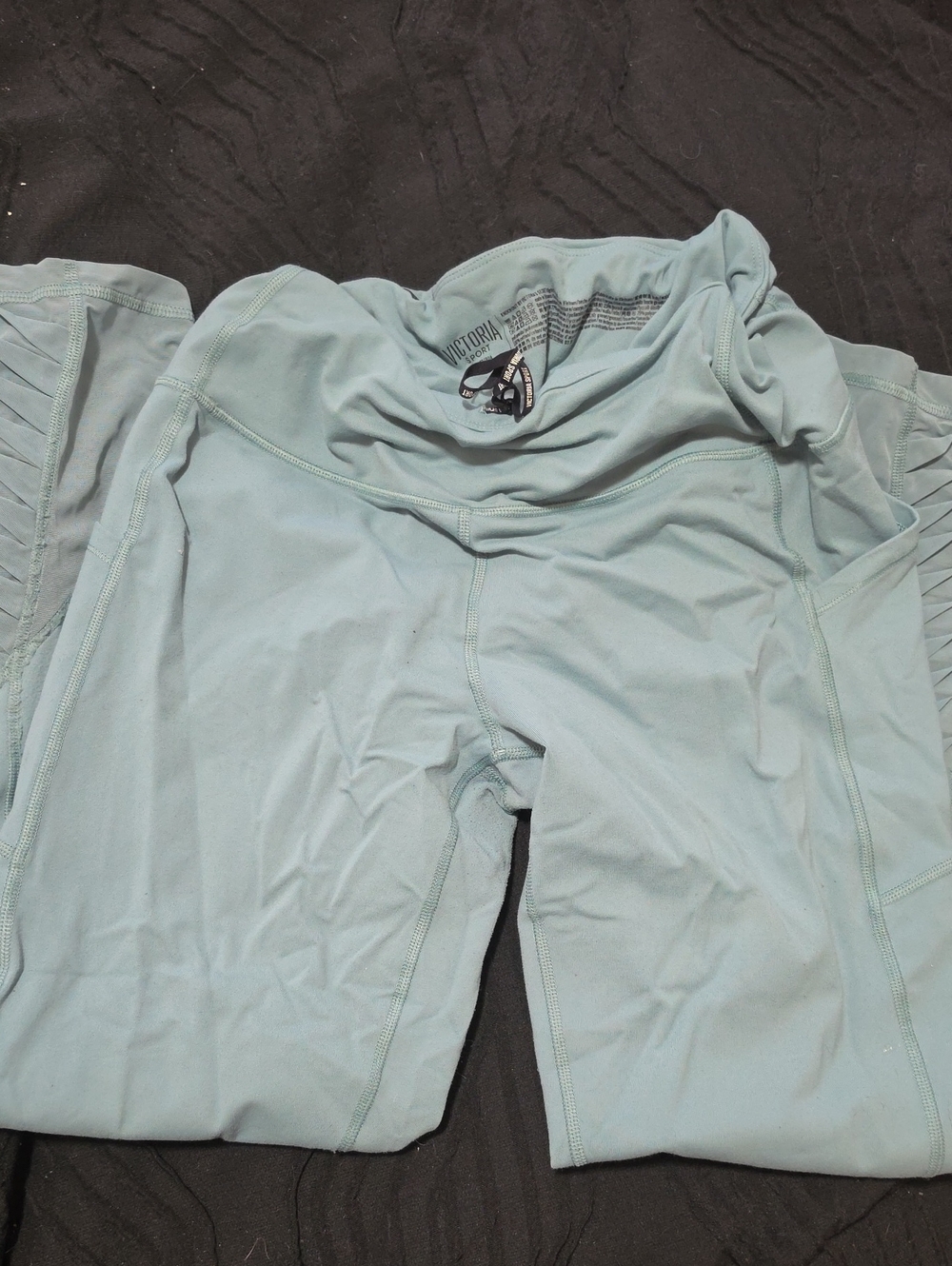 Victoria's Secret Pale Aqua High-Waist Leggings